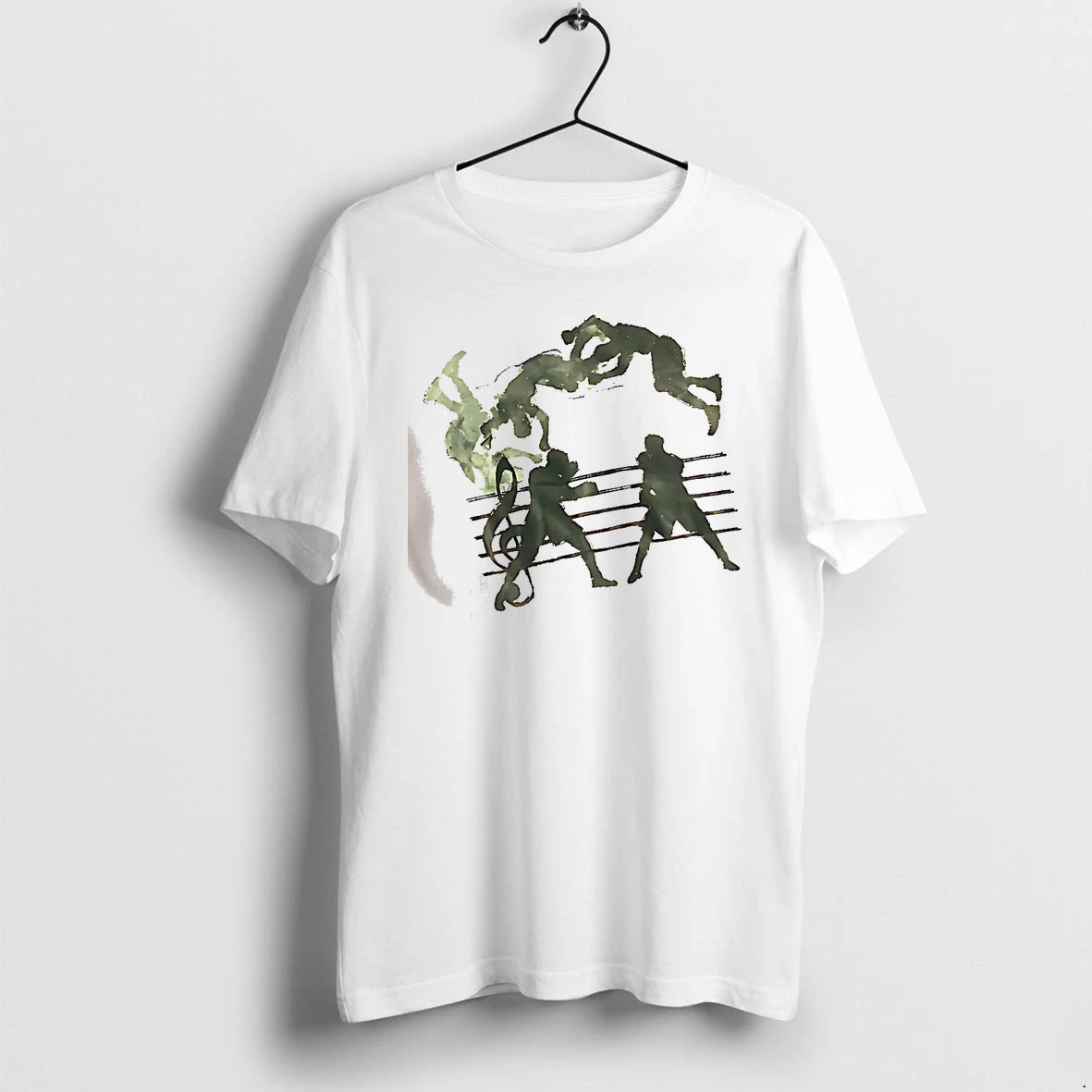Officials Boxers With Treble Clef Musical Notes Boxing Ring T Shirt Sweater