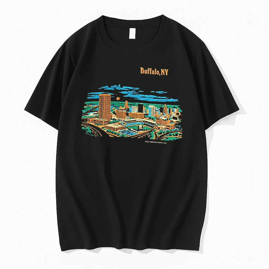 Officials Buffalo Ny Skyline T Shirt Sweater
