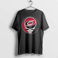 Officials Carolina Hurricanes Grateful Dead Steal Your Face Skull T Shirt Sweater