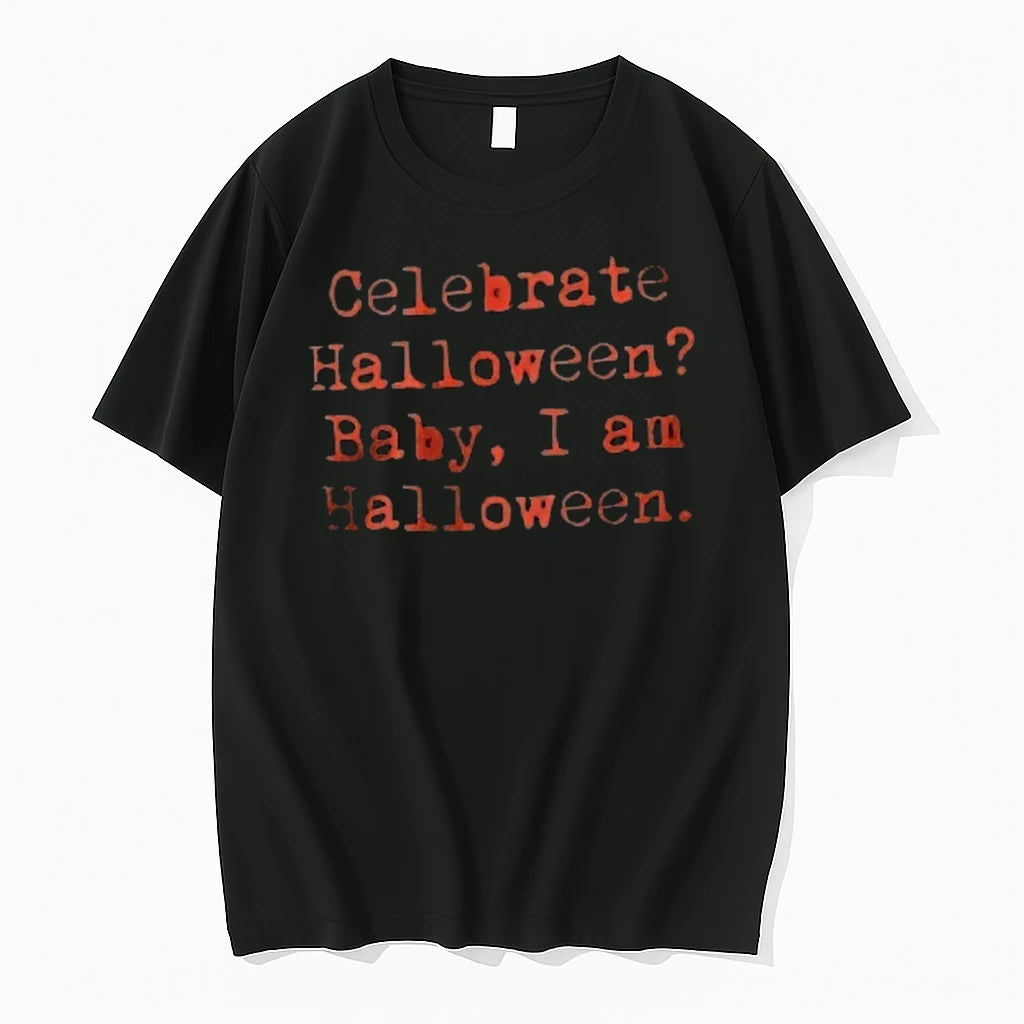 Officials Celebrate Halloween Baby I Am Red Spooky Dripping Font Youth T Shirt Sweater