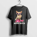Officials Chihuahua On Scooter Midde Finger Move Bitch T Shirt Sweater