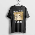 Officials Consider Your Pants Peed Smirking White Cat Cartoon Brown Square Youth T Shirt Sweater