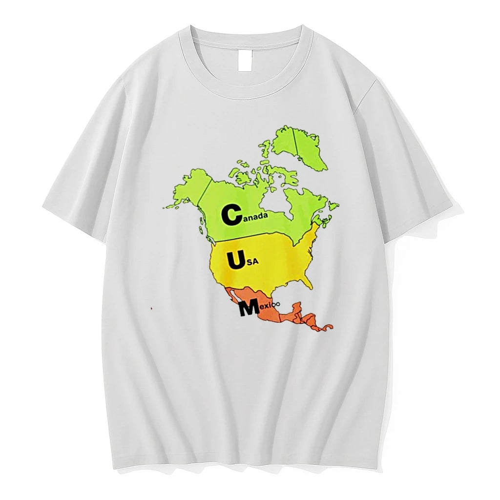 Officials Cum Map Canada Usa And Mexico T Shirt Sweater