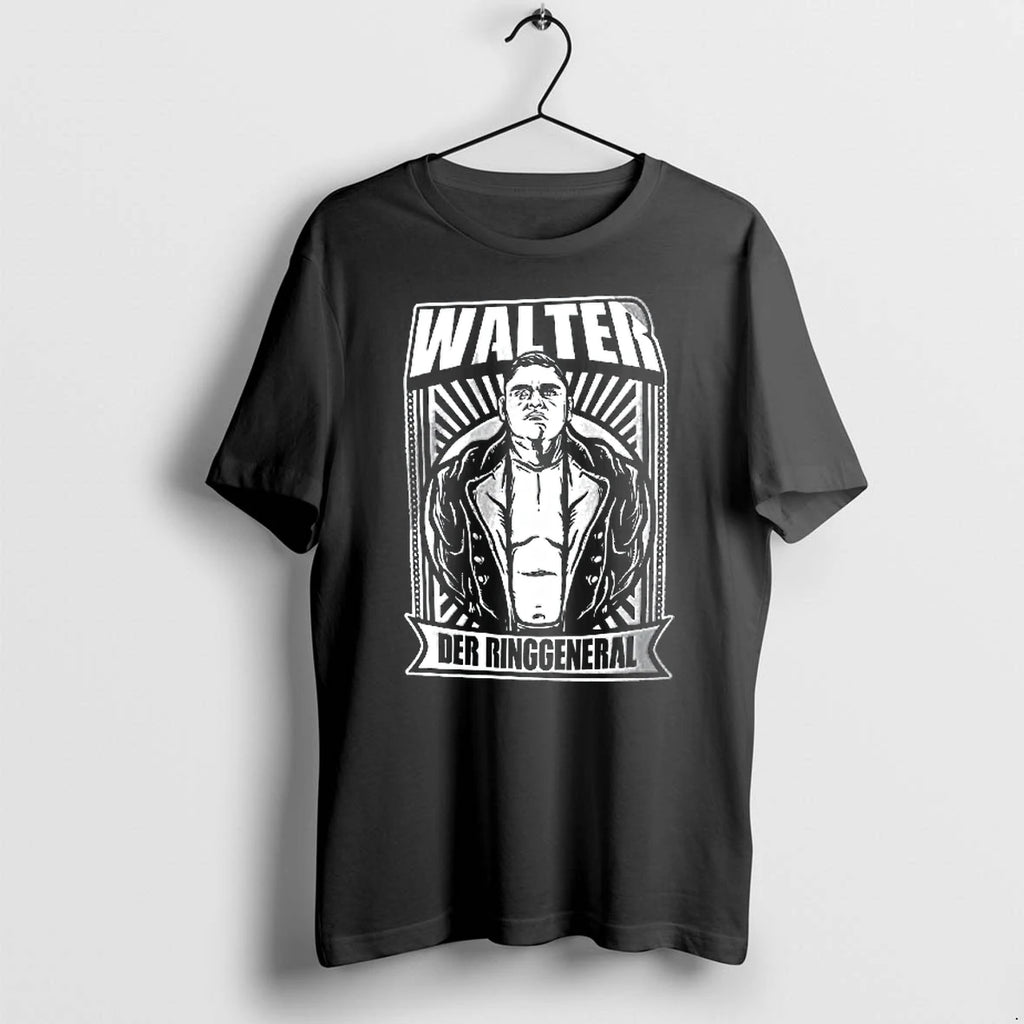 Officials Der Ringgeneral Walter Wrestler Portrait Sunburst Line Art Youth T Shirt Sweater