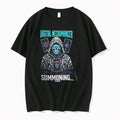 Officials Digital Necromancer Summoning Cyber Skull Tech Tarot T Shirt Sweater