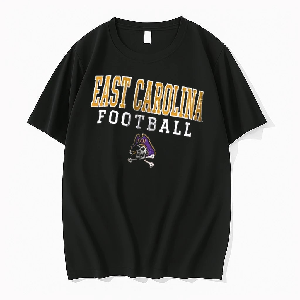 Officials East Carolina Pirates Ncaa Football Skull Hat Crossed Bones Men T Shirt Sweater