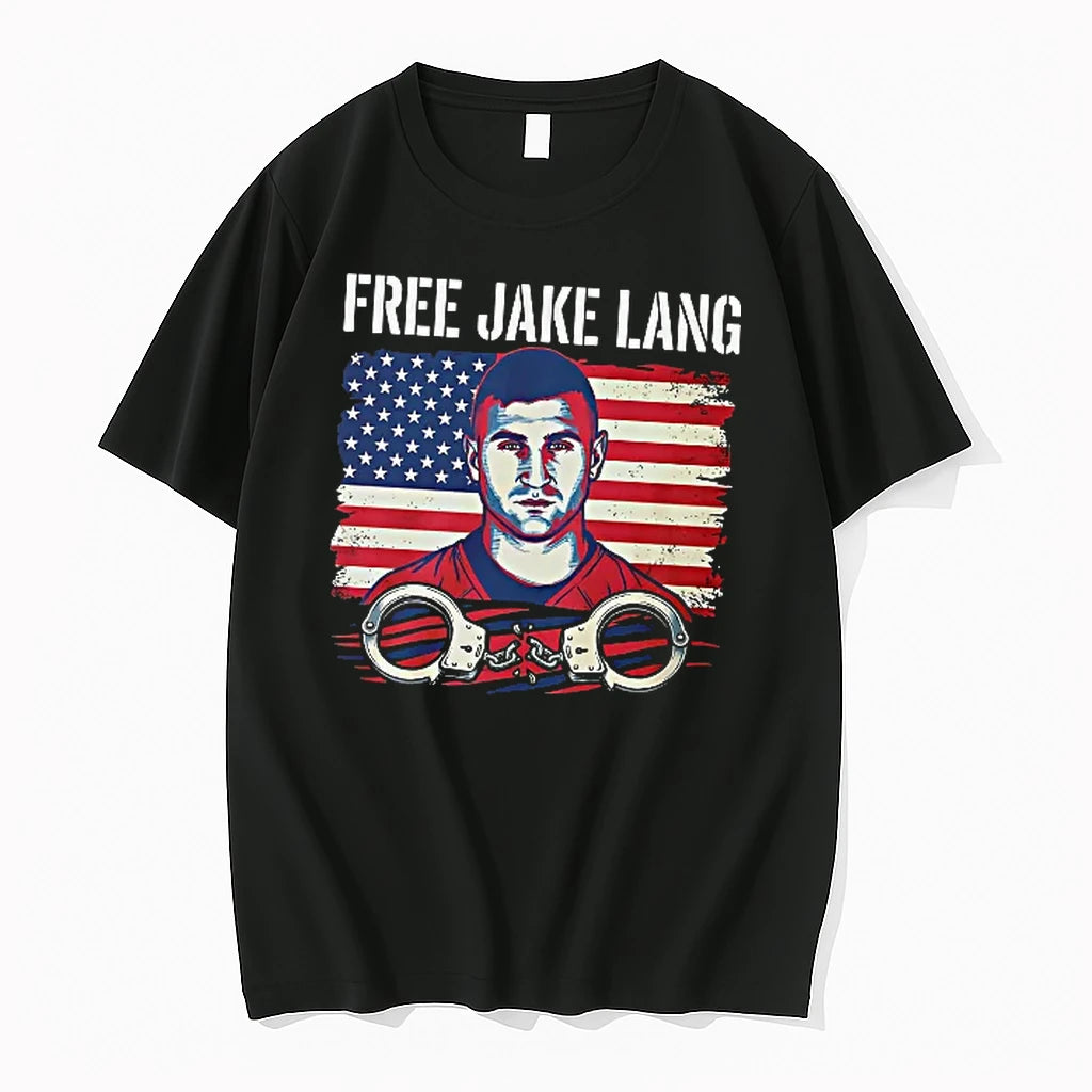 Officials Free Jake Lang Usa Flag T Shirt Sweater