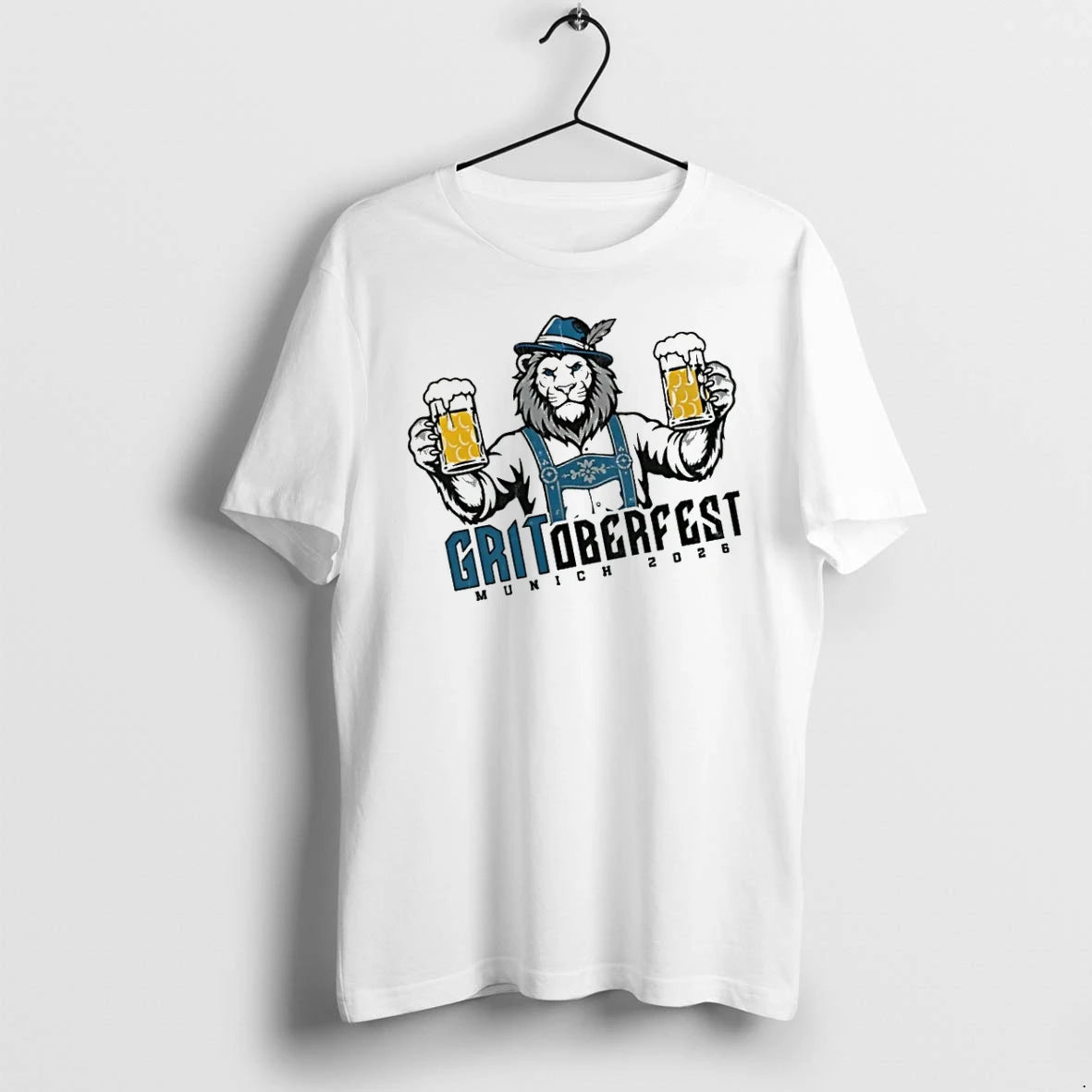 Officials Gritoberfest Munich 2026 Lion Beer Festival T Shirt Sweater