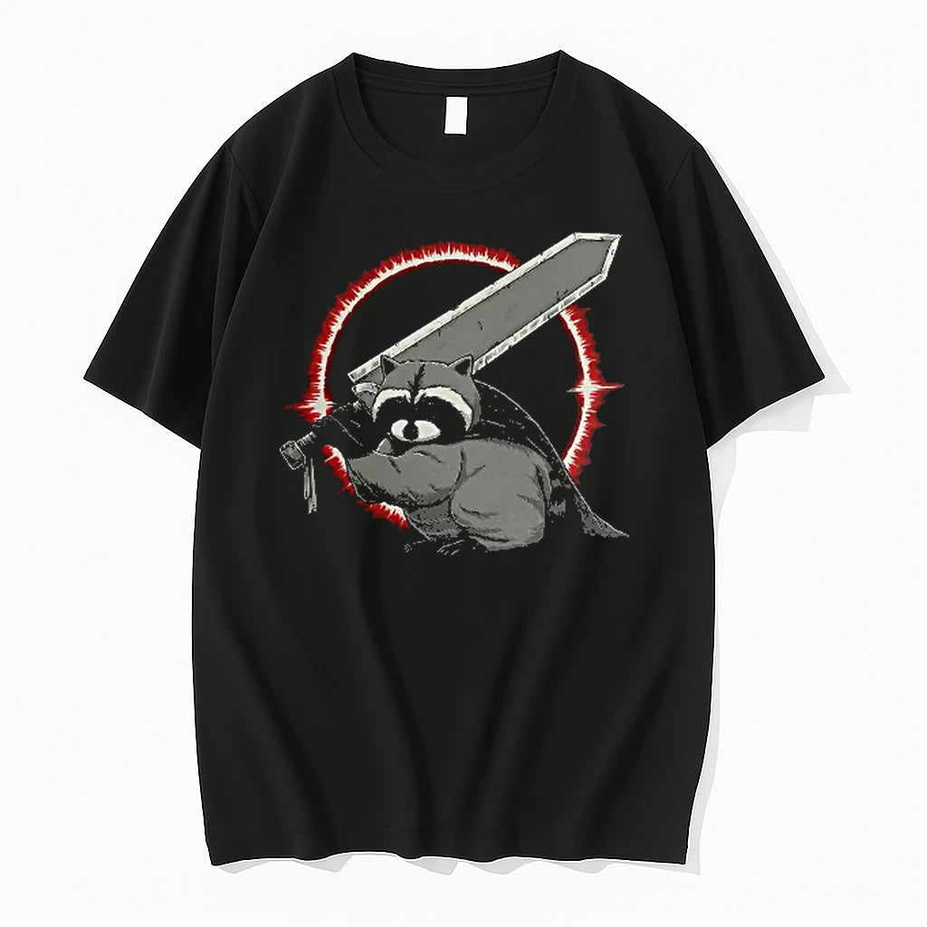 Officials Guts Berserker Armor Raccoon Berserk Eclipse T Shirt Sweater
