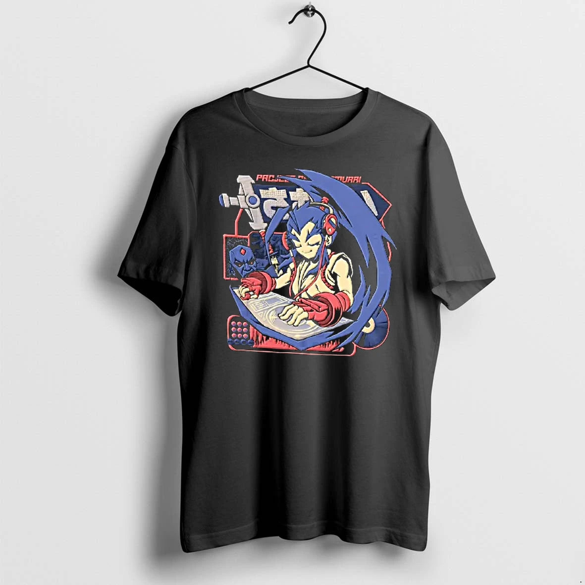 Officials Hibiki Takane Project Justice Samurai Dj T Shirt Sweater