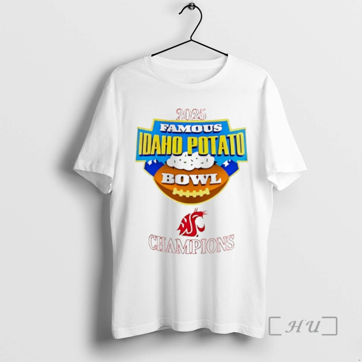 Officials Houston Cougars 2025 Famous Idaho Potato Bowl Champions Logo
