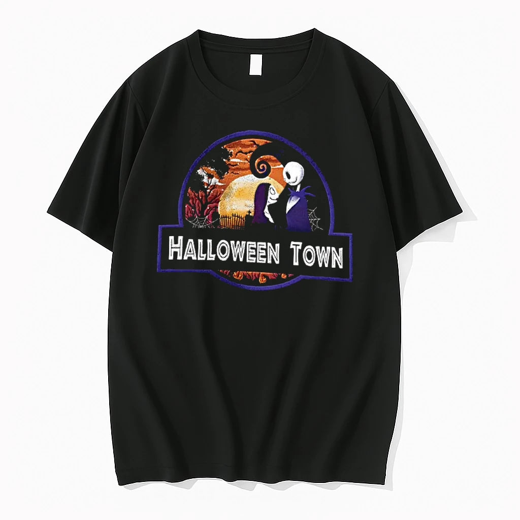 Officials Jack Skellington And Sally The Nightmare Before Christmas Halloween Town T Shirt Sweater