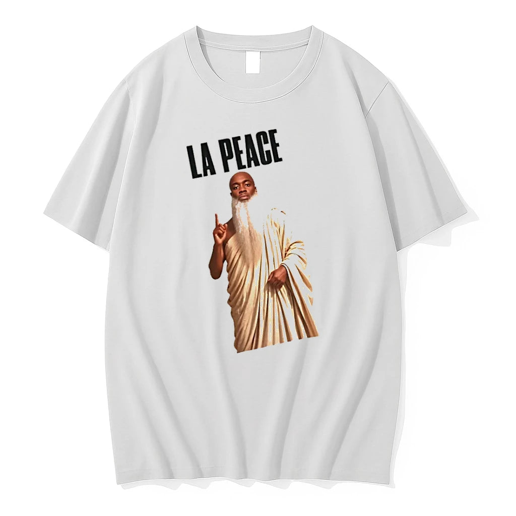 Officials La Peace Man With Beard Toga T Shirt Sweater