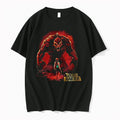 Officials Lara Croft Tomb Raider Monster Faceoff Horror Adventure Video Game T Shirt Sweater