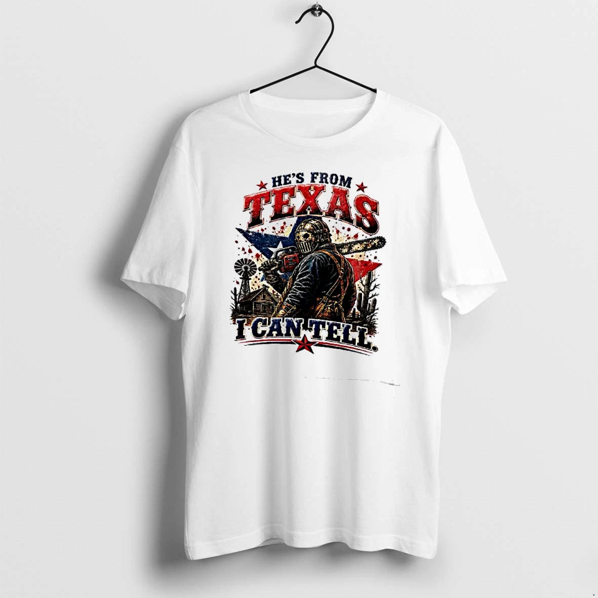 Officials Leatherface Texas Chainsaw Massacre He Is From Texas I Can Tell T Shirt Sweater