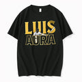 Officials Luis Aura Baseball Player Swinging Bat Graphic Illustration Youth T Shirt Sweater