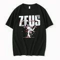 Officials Mlb Zeus Baseball Pitcher Throwing Lightning Halftone Youth T Shirt Sweater