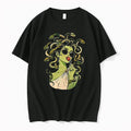Officials Medusa Greek Mythology Pop Culture Illustration With Lollipop T Shirt Sweater