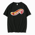 Officials Melvins Houdini Red Yellow Flame Swoosh Racing Toy Logo Badge Youth T Shirt Sweater