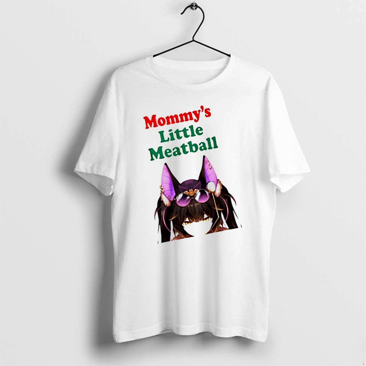 Officials Mommys Little Meatball Bat Vtuber T Shirt Sweater