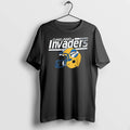 Officials Oakland Invaders Distressed Vintage Yellow Football Helmet Youth T Shirt Sweater