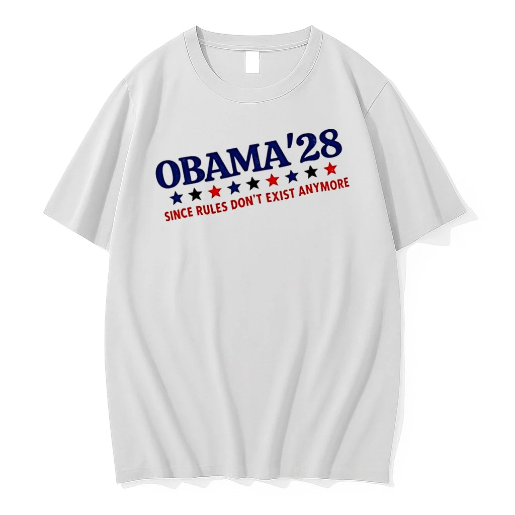 Officials Obama 2028 Since Rules Dont Exist Anymore Liberal Political Satire T Shirt Sweater