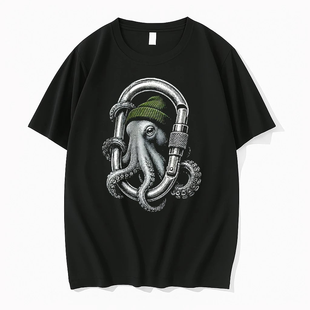 Officials Octopus With Beanie Inside Carabiner Youth T Shirt Sweater