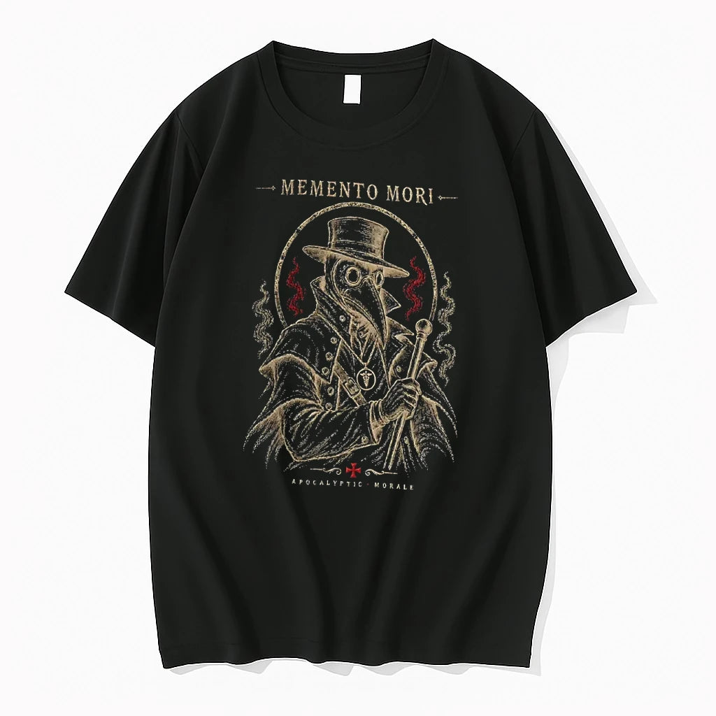 Officials Plague Doctor Memento Mori Apocalyptic Morale T Shirt Sweater