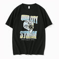 Officials Quad City Storm Hockey Goalie Helmet Quad City Storm Established T Shirt Sweater