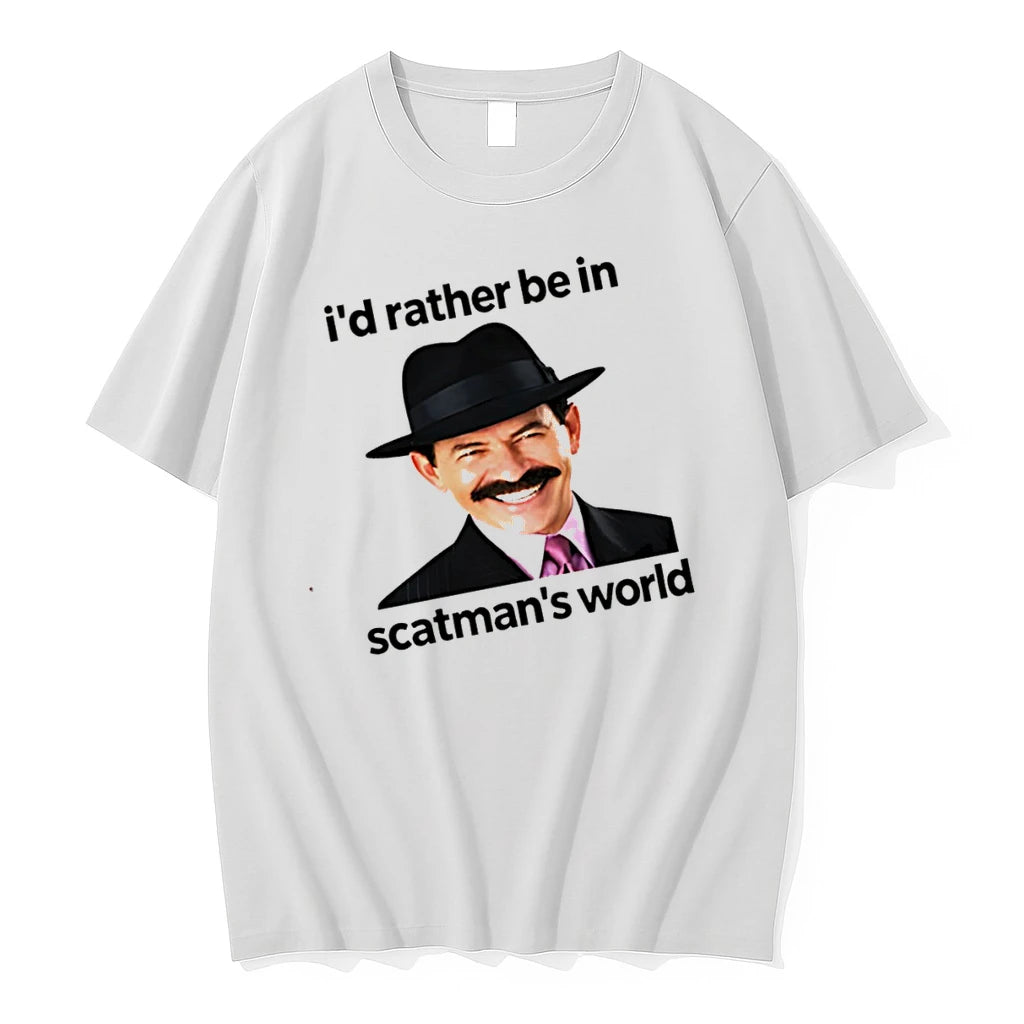Officials Scatman John Id Rather Be In Scatmans World T Shirt Sweater