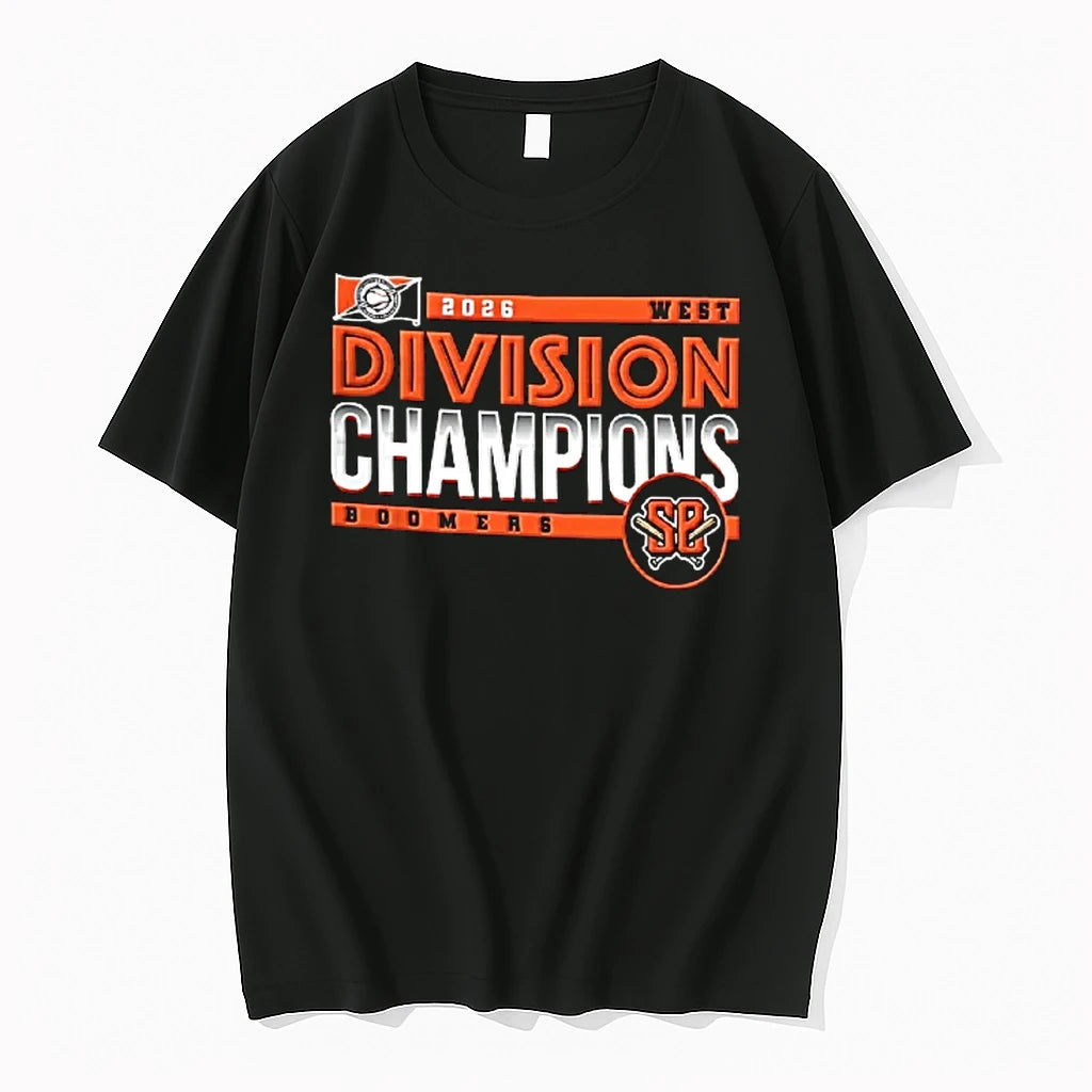 Officials Schaumburg Boomers 2026 West Division Champions T Shirt Sweater