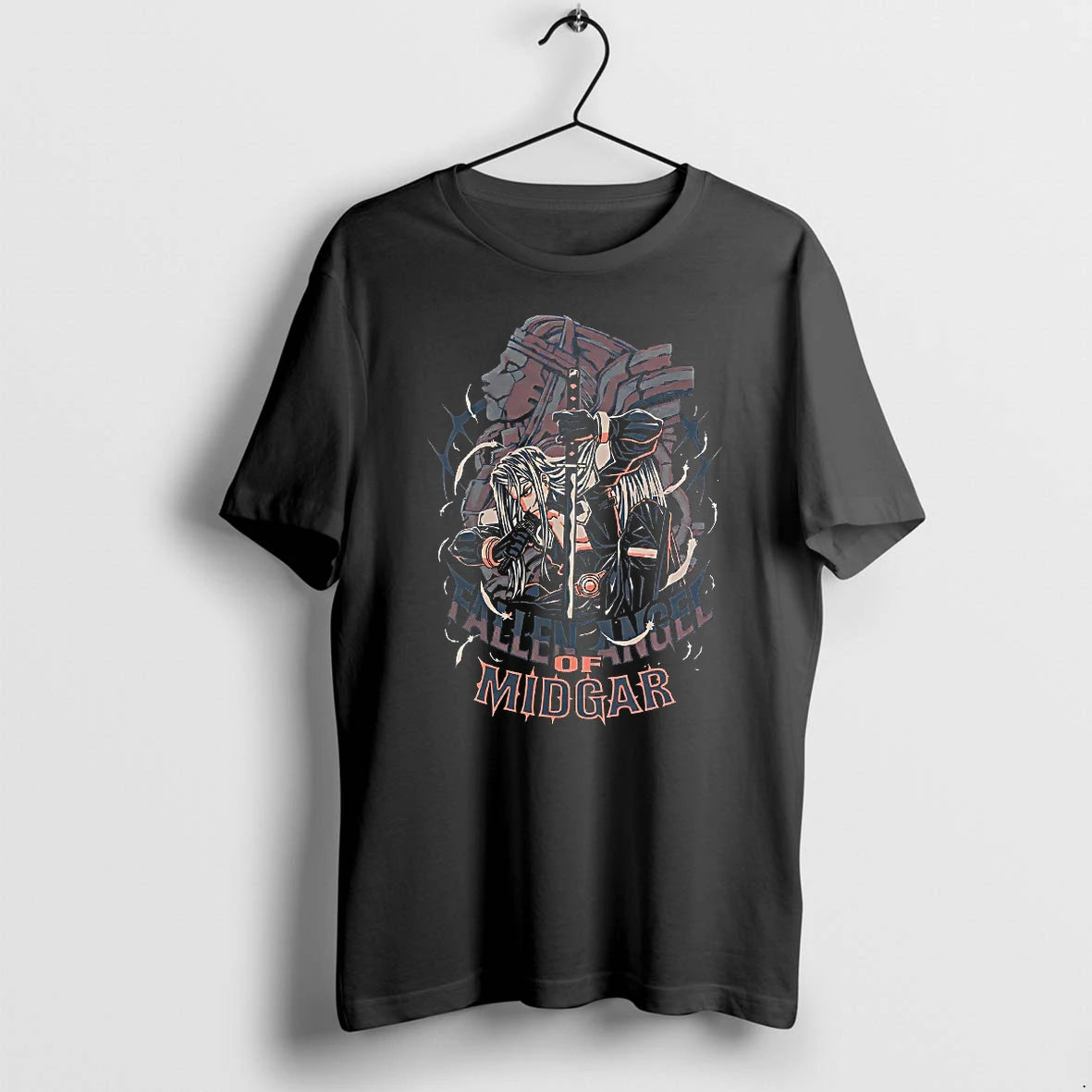 Officials Sephiroth Final Fantasy Fallen Angel Of Midgar T Shirt Sweater