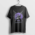 Officials Shadow At Night Ninja Rat Crouching Crossed Swords Purple Circle Youth T Shirt Sweater