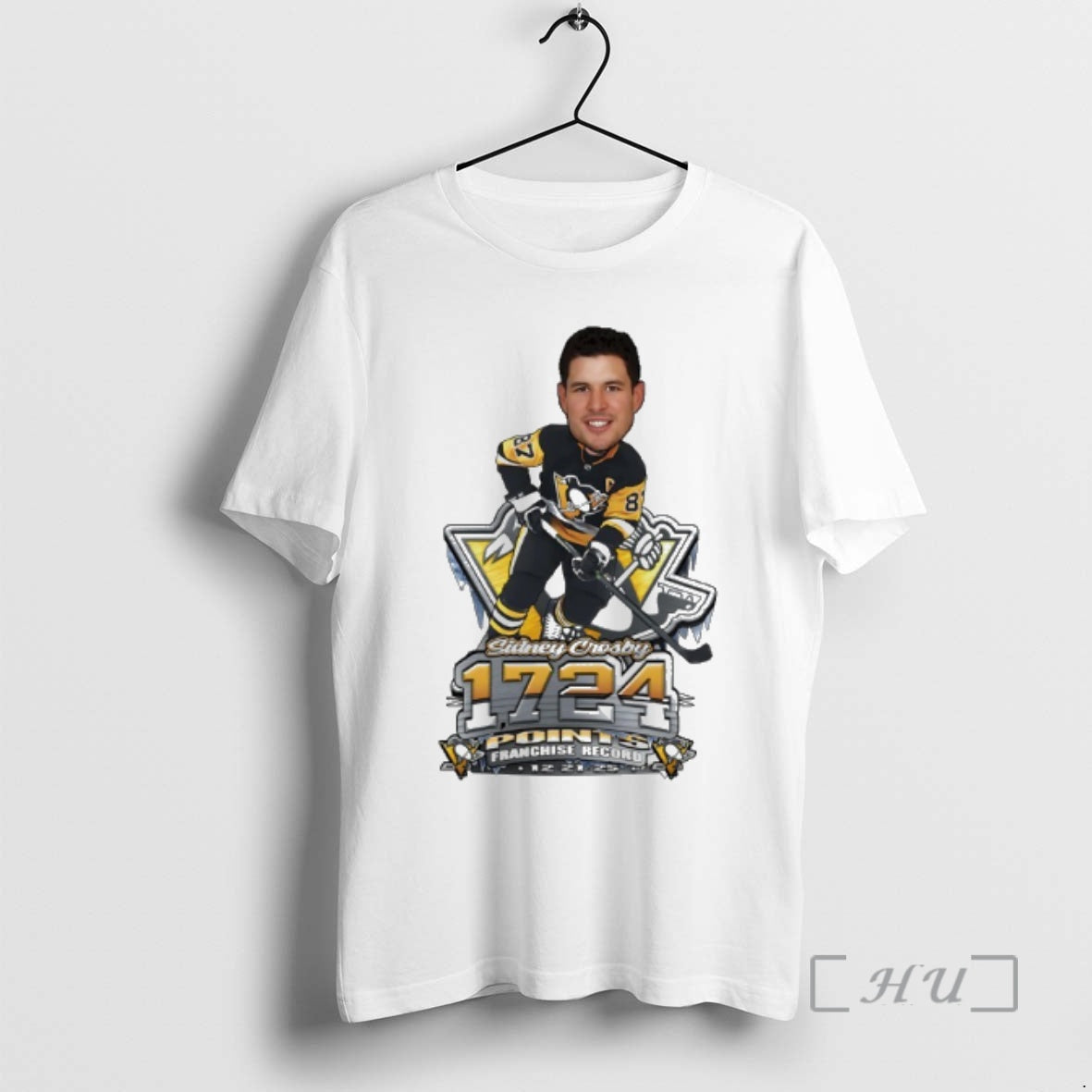 Officials Sidney Crosby Pittsburgh Penguins Most Career Points In Franchise History Premium T Shirts Sweater