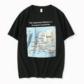 Officials The Japanese Names For Europes Countries Labeled Europe Map Graphic Youth T Shirt Sweater