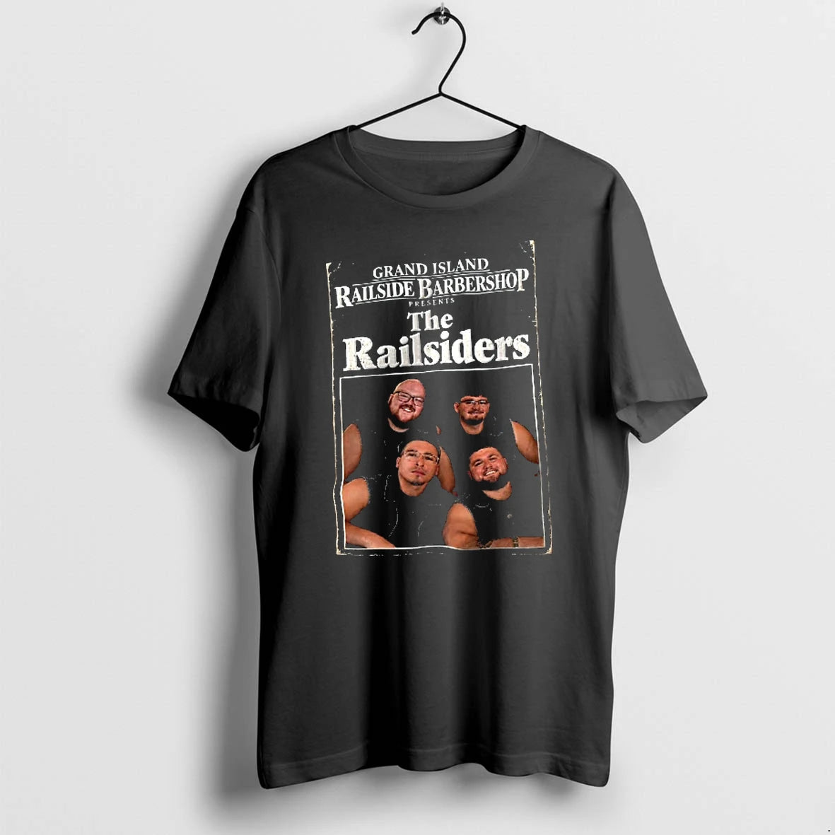 Officials The Railsiders Grand Island Railside Barbershop Music Band Members Portrait T Shirt Sweater