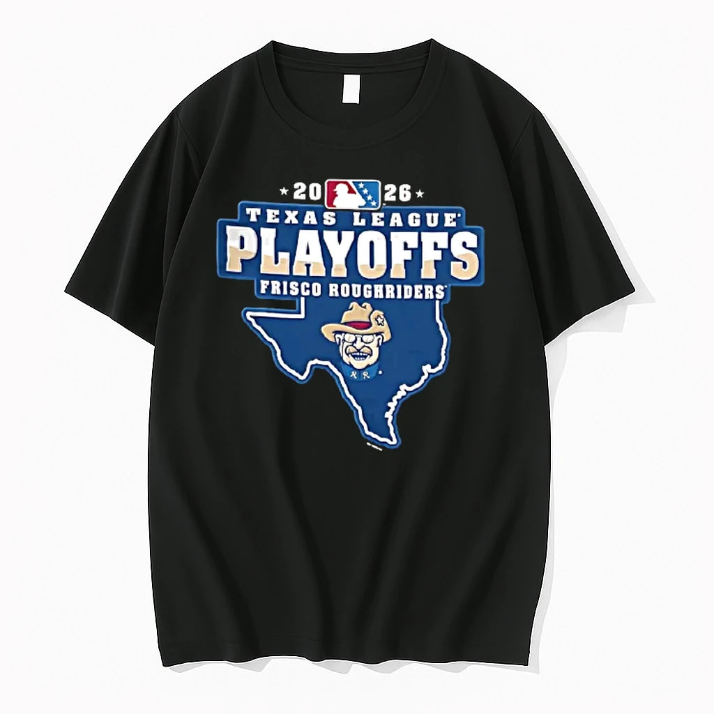 Officials Theodore Roosevelt Frisco Roughriders 2026 Texas League Playoffs T Shirt Sweater