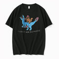 Officials This Is An Outrage Cat Riding Dinosaur Youth T Shirt Sweater