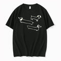 Officials Three Dachshund Dogs Standing Line Art Distressed Sketch Men T Shirt Sweater