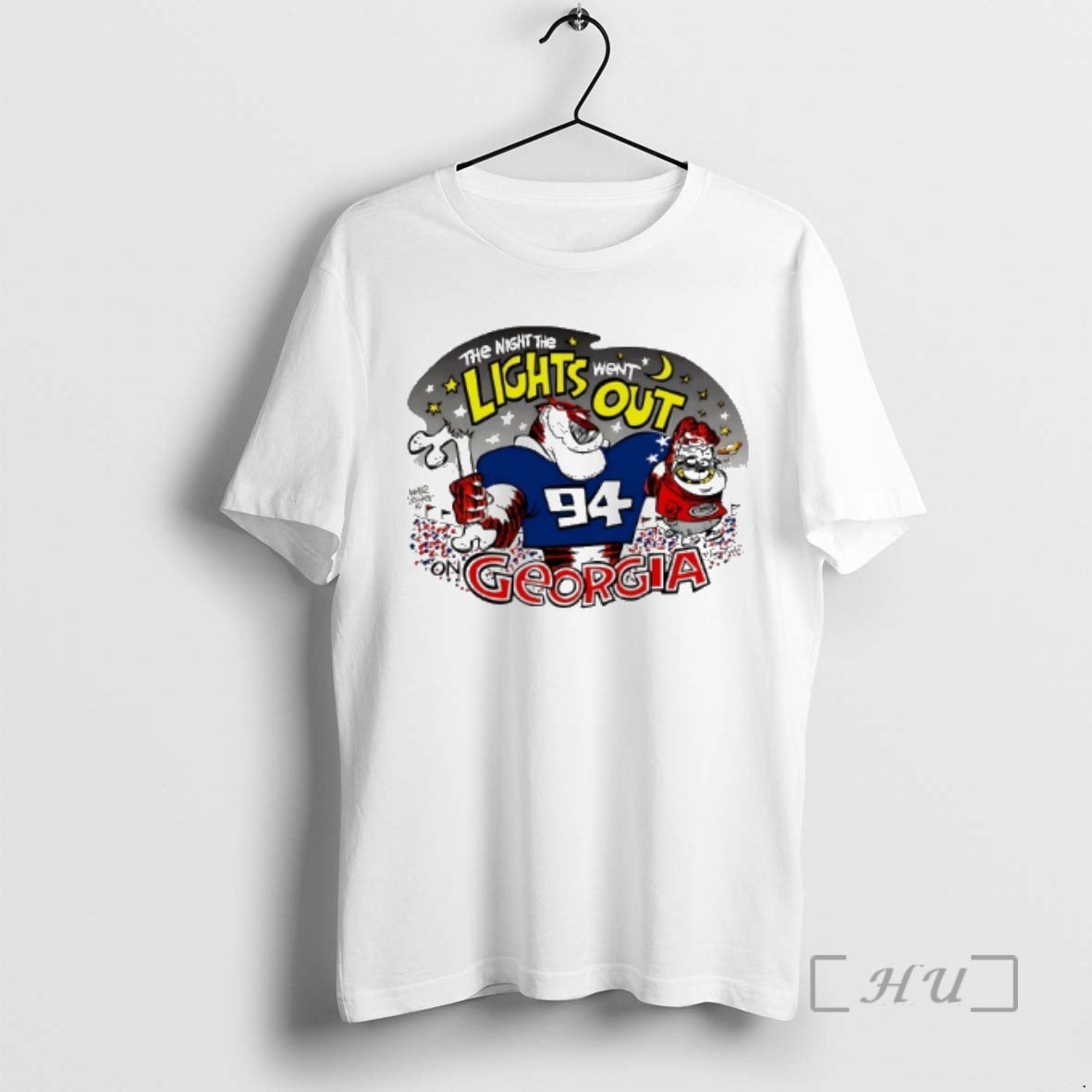 Officials Tigers Vs Bulldogs The Night The Lights Went Out On Georgia Mascot Premium