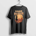 Officials Tomb Raider Lara Croft Silhouette Pyramids Desert Sunset Youth T Shirt Sweater