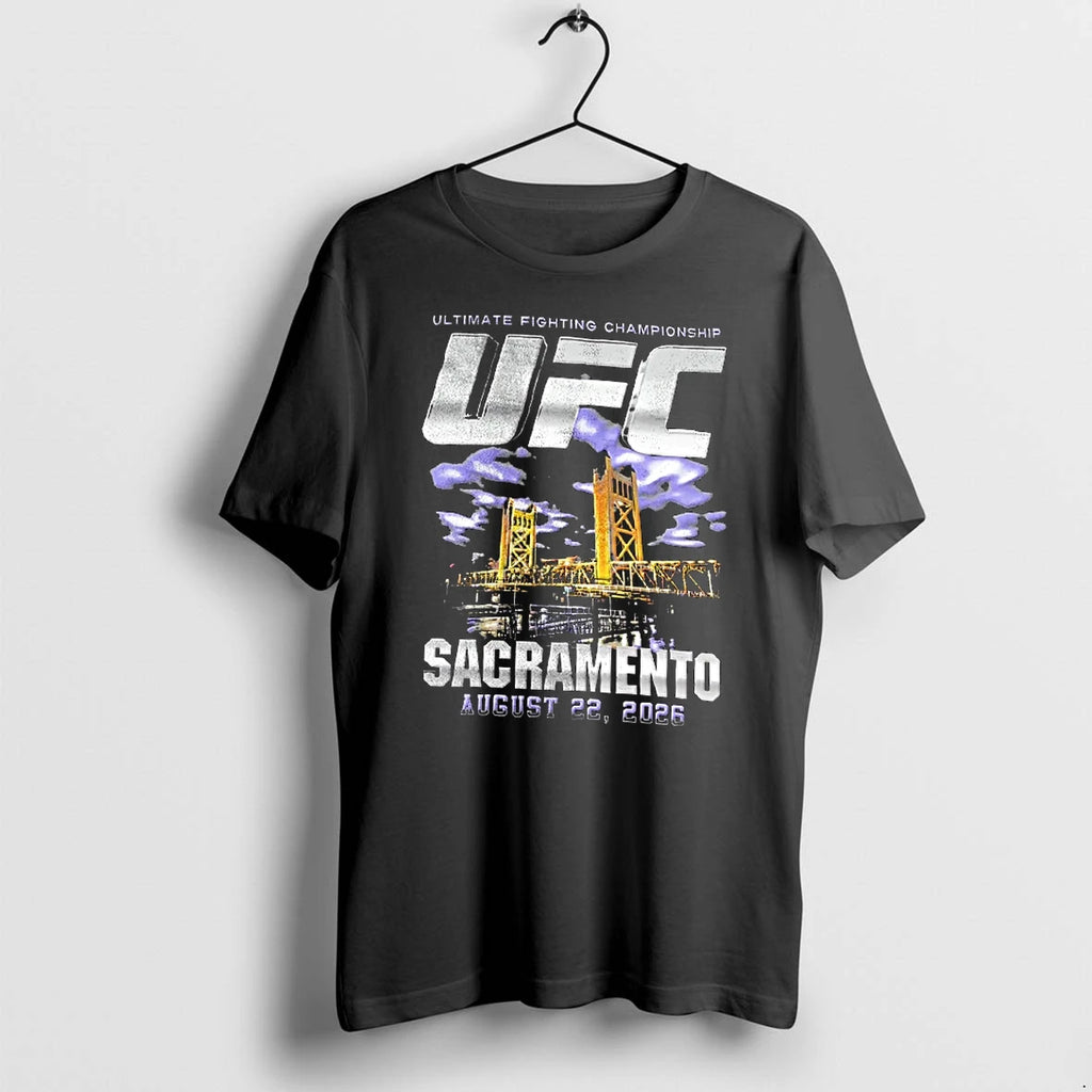 Officials Ufc Sacramento August 22 2026 Ultimate Fighting Championship Event T Shirt Sweater