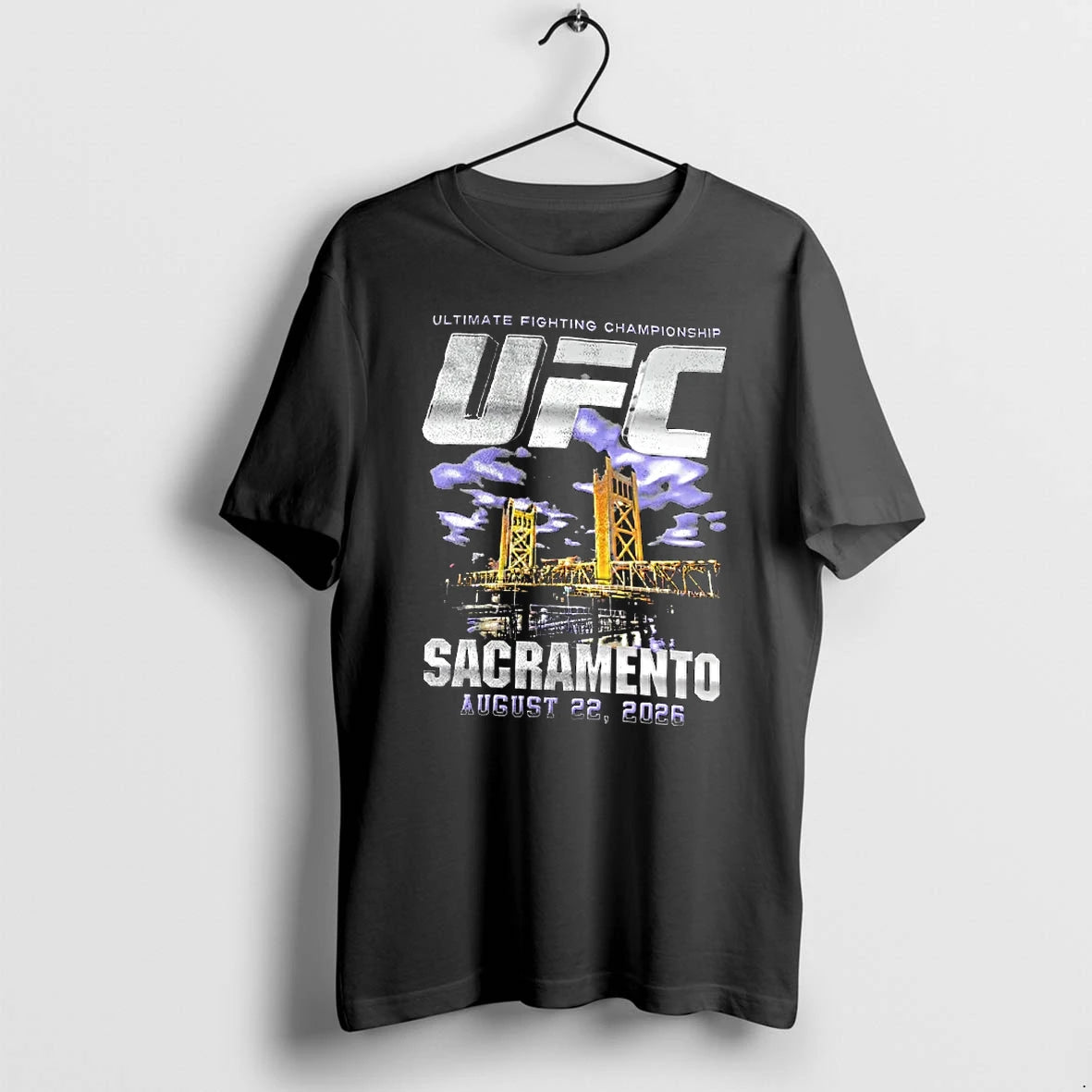 Officials Ufc Sacramento August 22 2026 Ultimate Fighting Championship Event T Shirt Sweater