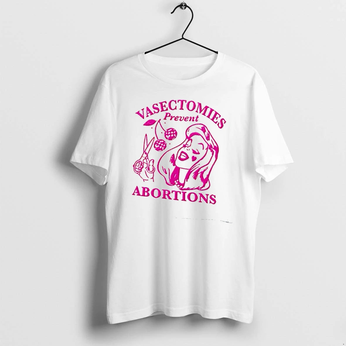 Officials Vasectomies Prevent Abortions With Scissors And Cherries Illustration T Shirt Sweater