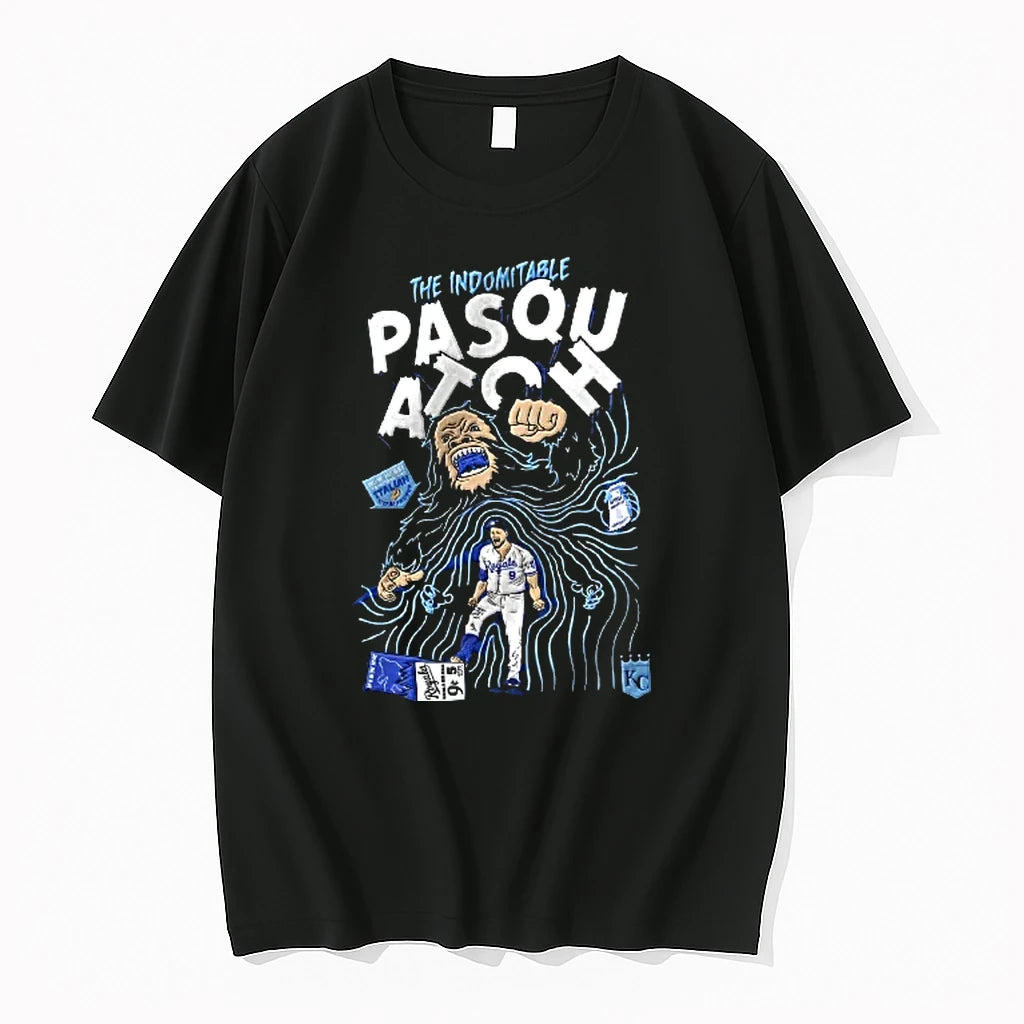 Officials Vinnie Pasquantino Kansas City Royals Mlb The Indomitable Pasquatch T Shirt Sweater