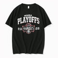 Officials Washington Mystics Wnba Playoffs 2026 Team Logo Basketball Hoop Flame Youth T Shirt Sweater