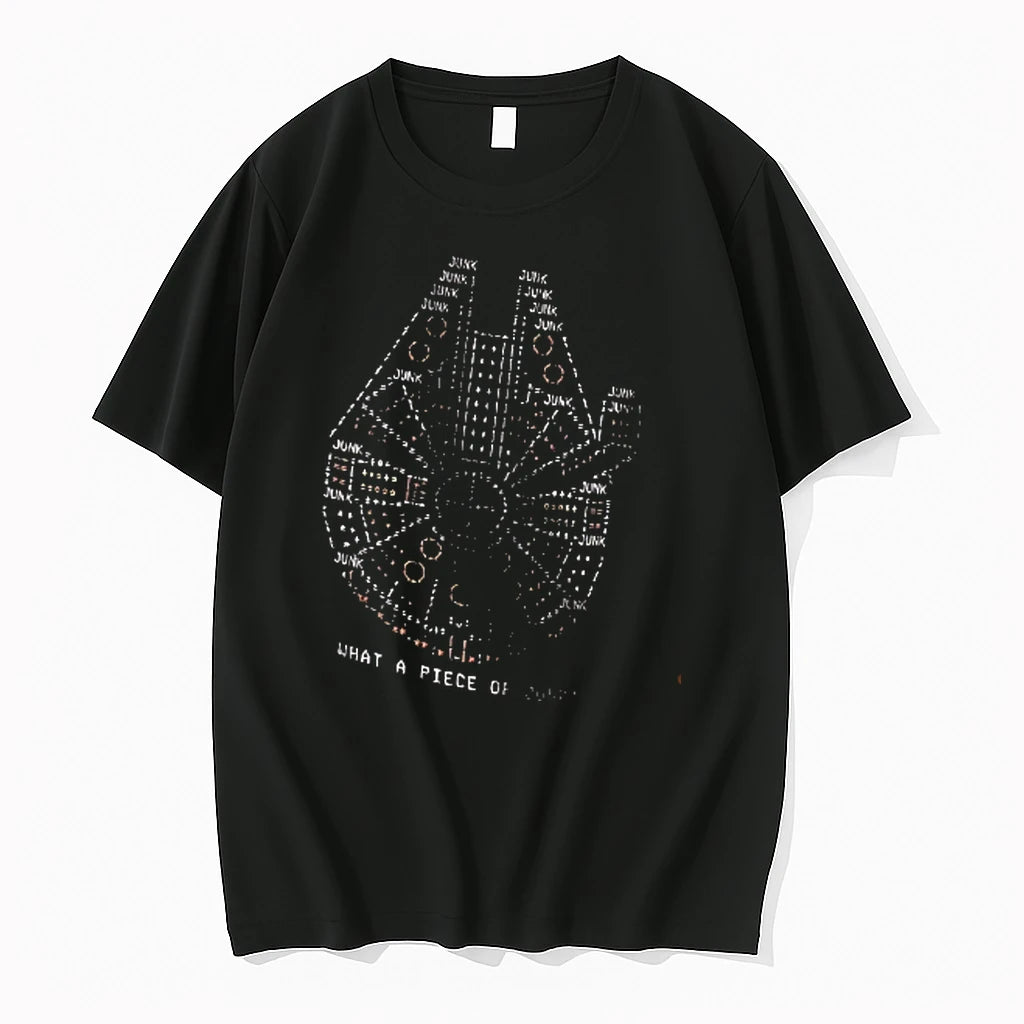 Officials What A Piece Of Junk Millennium Falcon Spaceship Men T Shirt Sweater