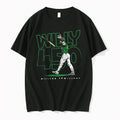 Officials Willson Contreras Willy 450 Baseball Batter Flipping Bat T Shirt Sweater