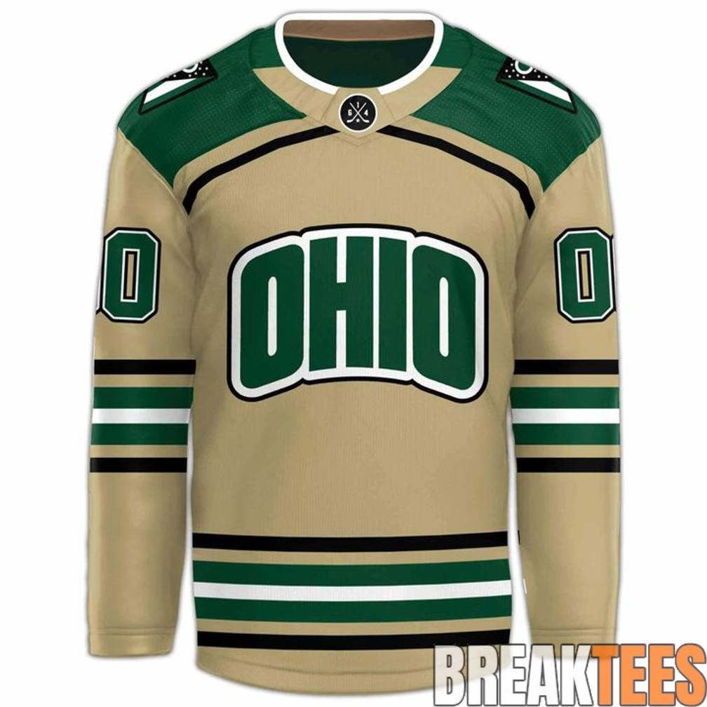 Ohio Bobcat 2026 Custom Hockey Jersey