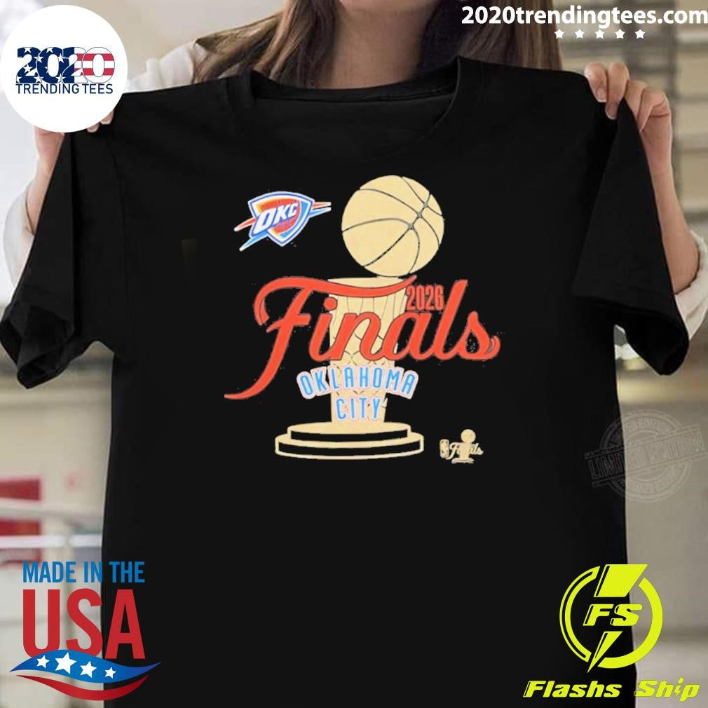 Okc Thunder 2026 Nba Finals Trophy Shirt